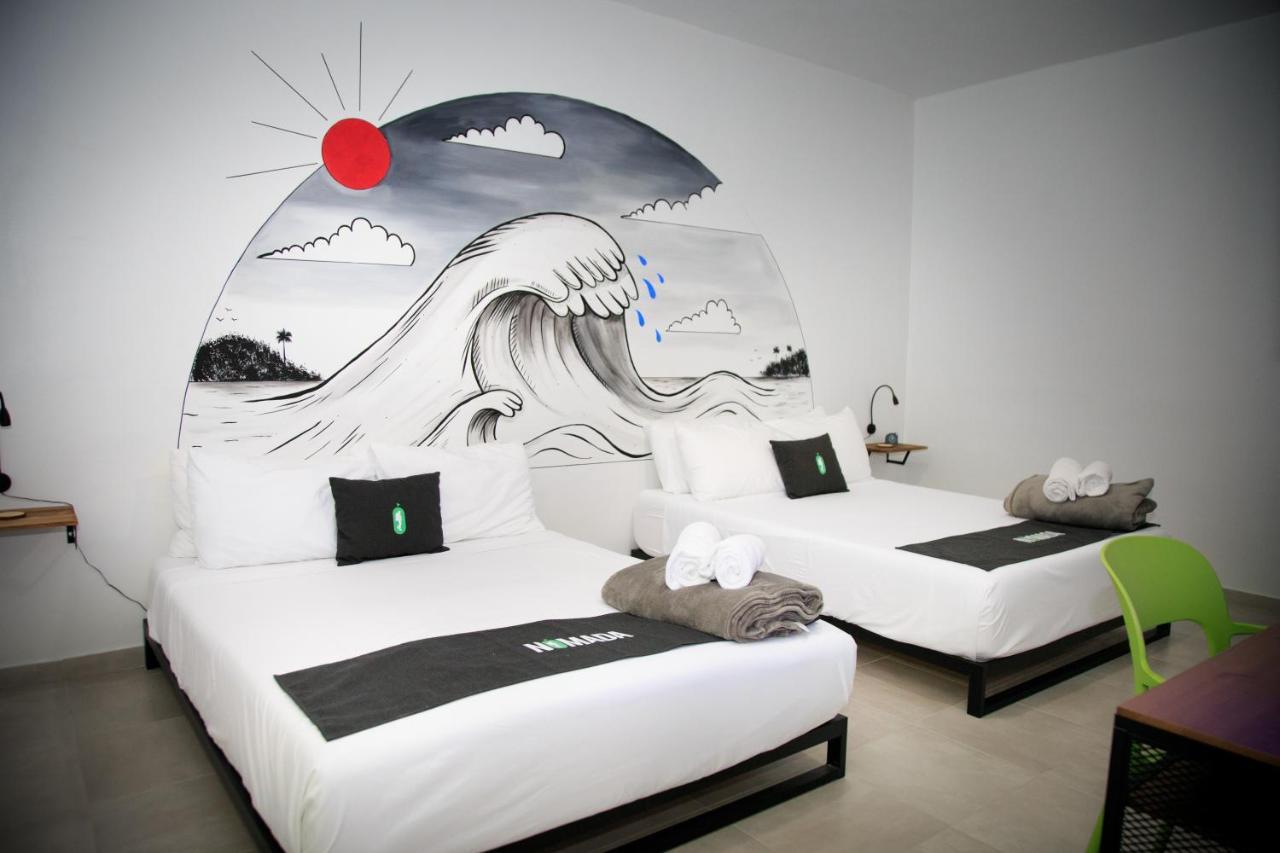 סן חואן Nomada Beach Hostel- Isla Verde מראה חיצוני תמונה